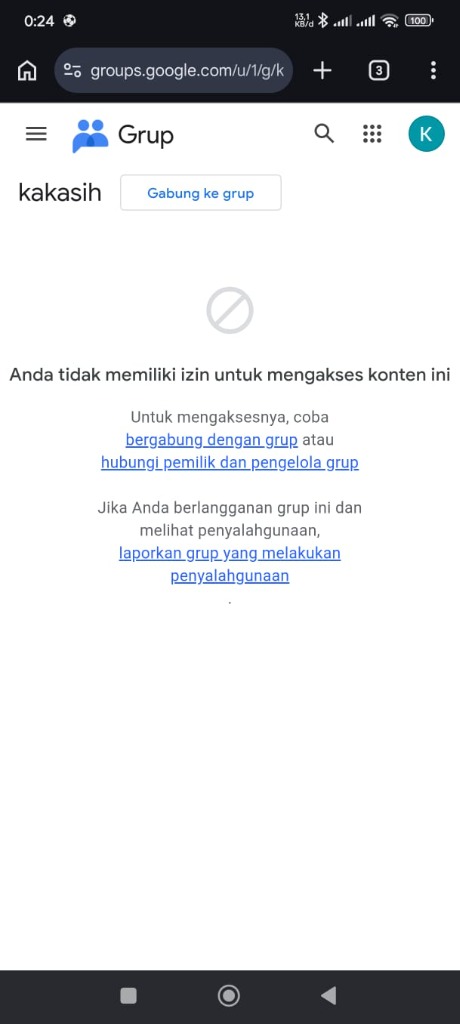 Gabung Google Group